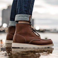 MADEN Klassische 875 Leder Arbeitsstiefel für Herren