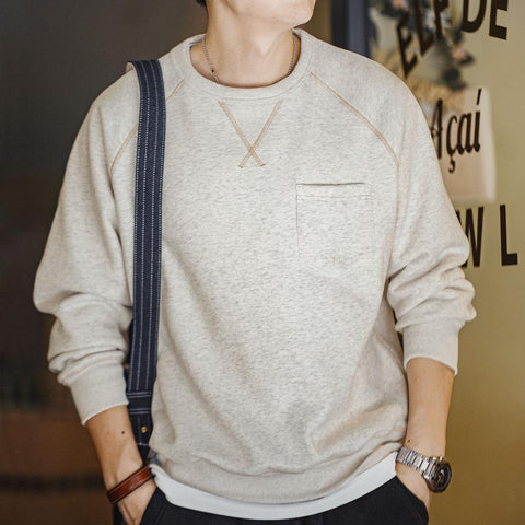 Sudadera informal Maden para hombre con forro polar grueso para deportes