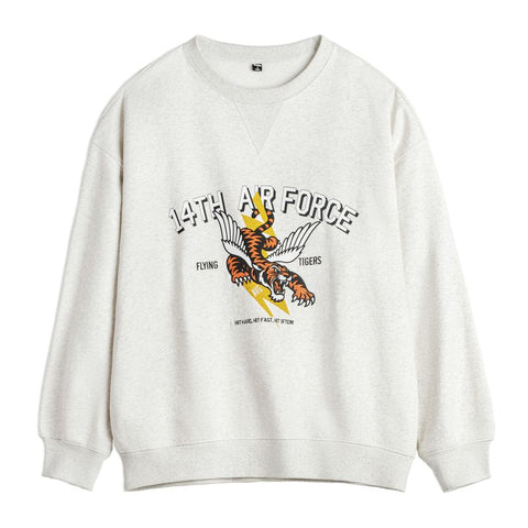MADEN Souvenir Tiger Print Sweatshirt