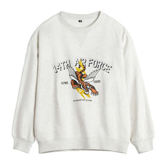 Sudadera con estampado de tigre souvenir MADEN