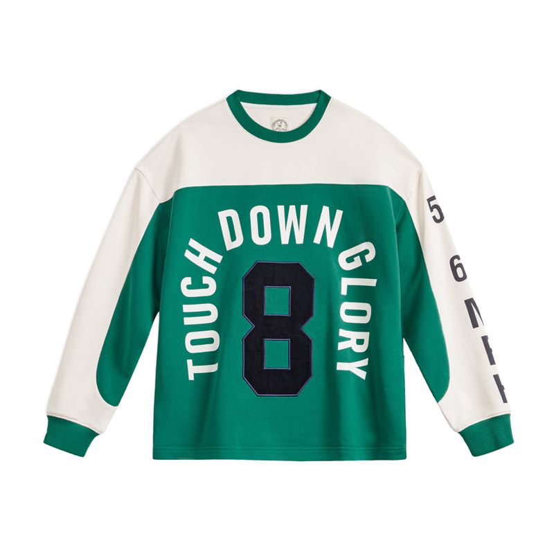 MADEN Color-Block Crewneck Sweatshirt