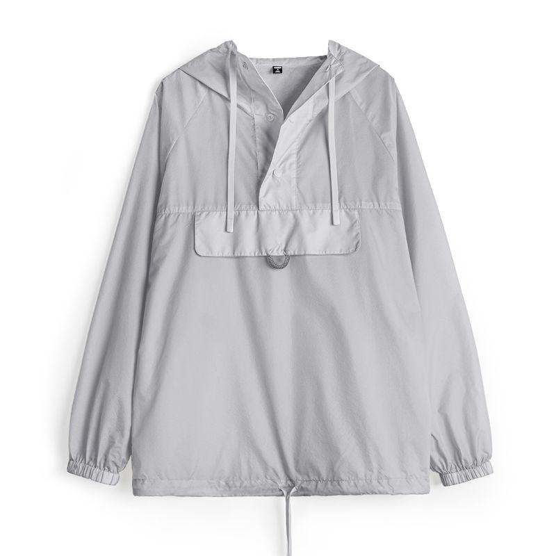 Anorak con capucha para protección solar MADEN