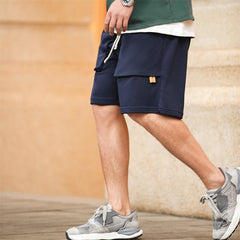 MADEN Schwere Strick-Cargo-Sweatpants mit Taschen