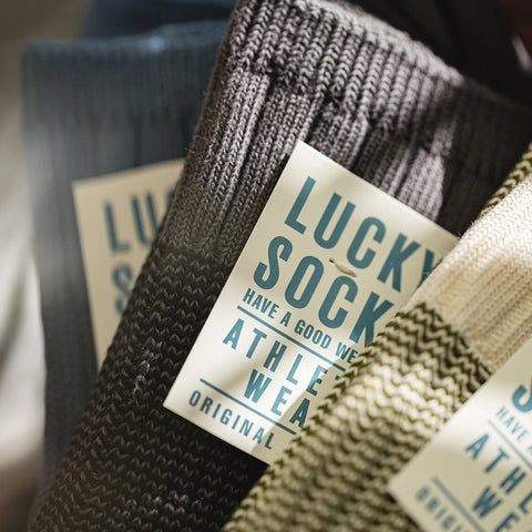 MADEN Contrast Knitted Mid-Calf Socks – Breathable Splice Long Socks