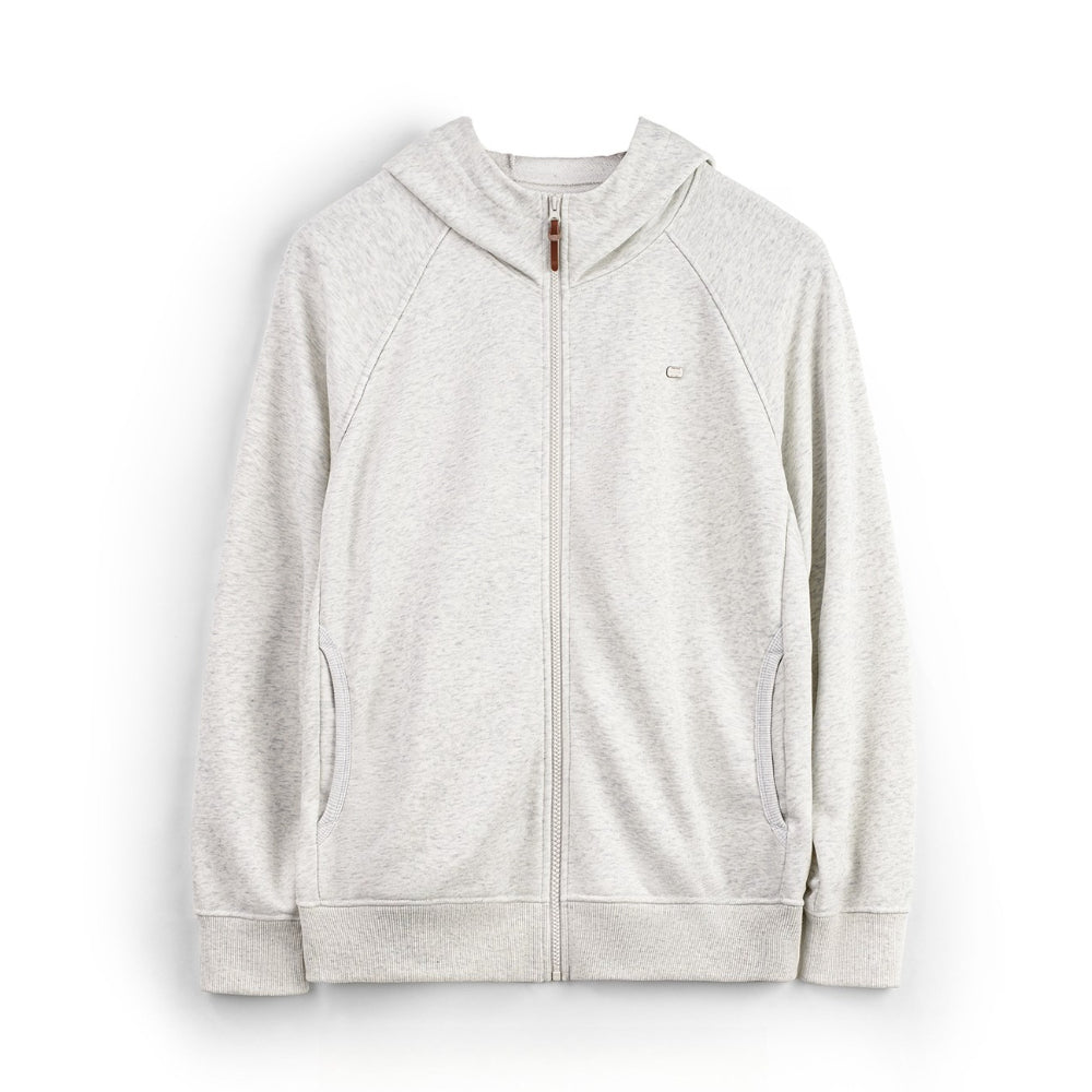 MADEN Grauer Kapuzenpullover – Polar Fleece