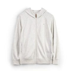 MADEN Grauer Kapuzenpullover – Polar Fleece