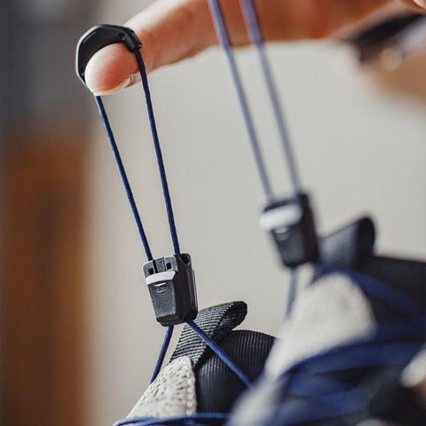 MADEN 黒色浜厚底野外運動靴