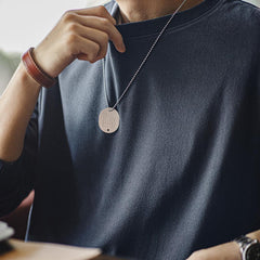MADEN doppelseitig gebürstetes Fleece Langarmshirt