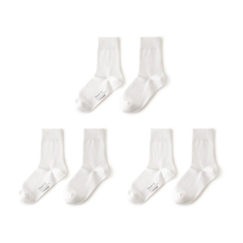 MADEN 5A Grade Antibacterial Mid-Calf Sports Cotton Socks