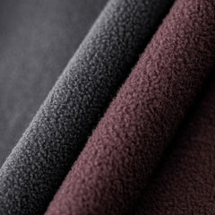 Sudadera con capucha balaclava de forro polar de peso pesado con capa cortaviento para hombre MADEN