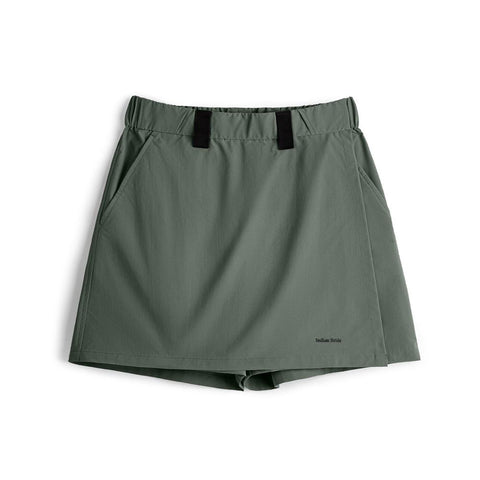 MADEN Sommer-Arbeits-Skort – Wandertaugliche, blickdichte Shorts mit elastischem Bund, vielseitige Outdoor-Hose für Damen 