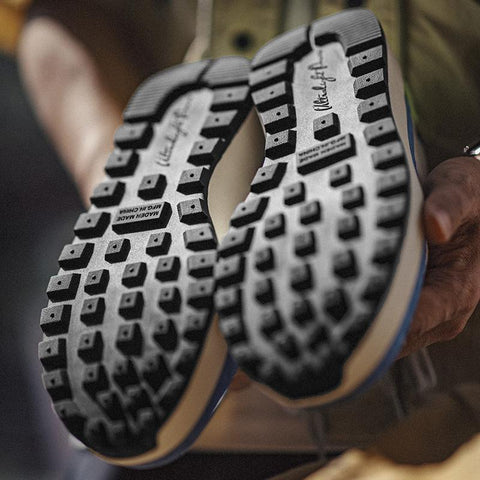 Chaussures de tennis rétro en maille MADEN pour hommes | Baskets légères, respirantes et à séchage rapide pour l'été et la course à pied 