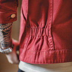 MADEN Herren Schwere Baumwoll Canvas Arbeitsjacke