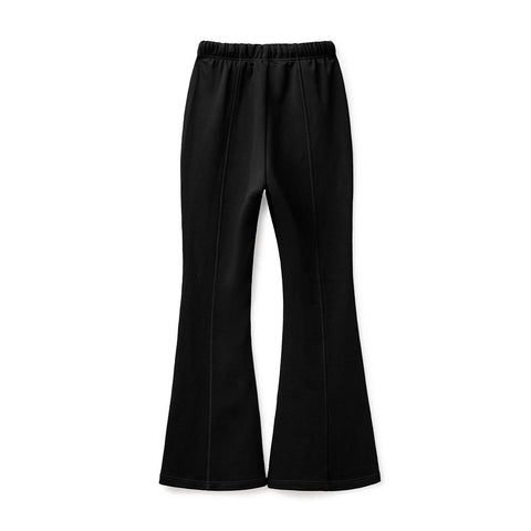 MADEN Women's Flared Pants Casual Slim-fit Curves Stretch Yoga Sweatpants Cozy Relaxed Drape Comfort Style Trousers for Dailywear