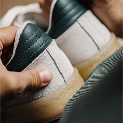 MADEN Herren Retro Sneakers mit grober Sohle aus Wildleder