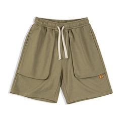 MADEN Schwere Strick-Cargo-Sweatpants mit Taschen
