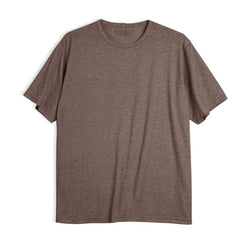 MADEN Leichtgewicht Gemischtes Rundhals Kurzarm T-Shirt