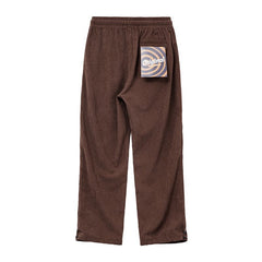 MADEN Karierte Cord-Hose – Relaxed Fit
