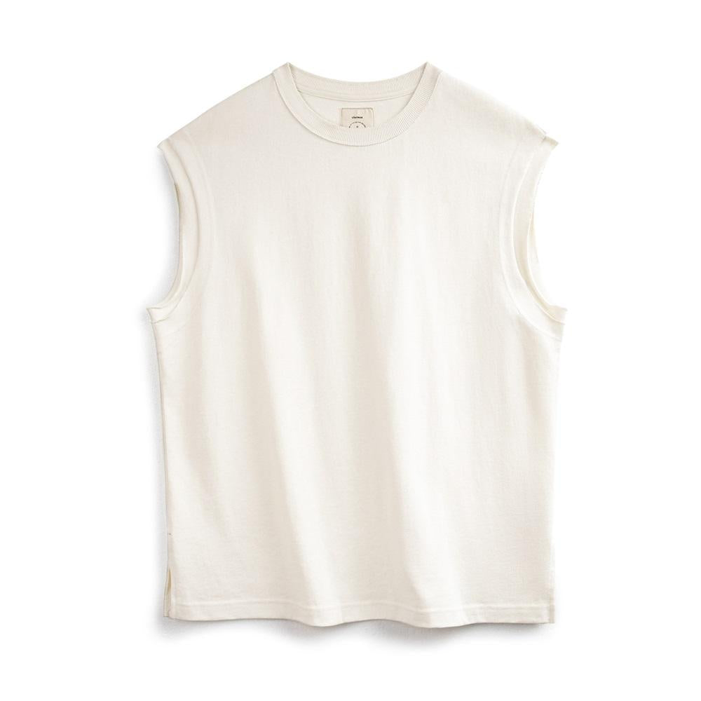 MADEN 100% Baumwolle Locker sitzendes Tanktop