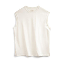 MADEN 100% Baumwolle Locker sitzendes Tanktop