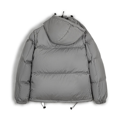 마덴 남성용 겨울 분리형 소매 다운 재킷 야외 기능성 후드 조끼 따뜻한 두꺼운 외투 다용도 파카