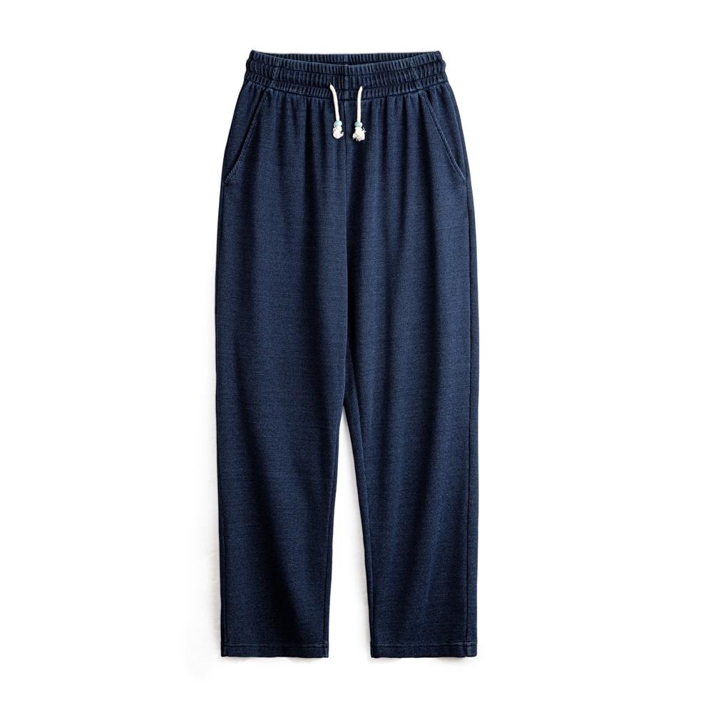 MADEN Vintage Waffelstruktur Sweatpants mit lockerem Schnitt