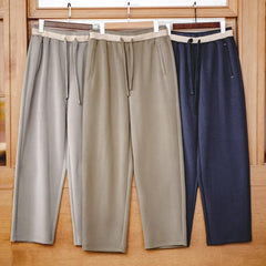 MADEN Air Layer Locker geschnittene Sweatpants mit geradem Bein