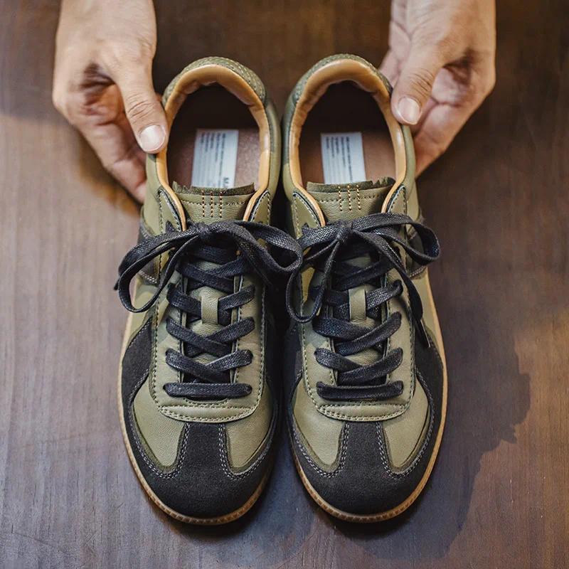 MADEN Retro Wildleder Low-Top Sneaker