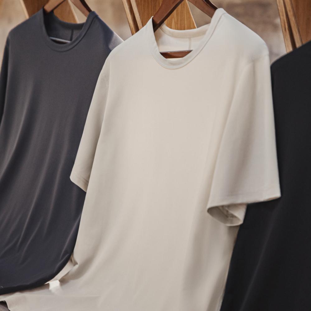 MADEN Ice‑Silk High‑Stretch Cooling T-shirt Men | Quick‑Dry Compression Base‑Layer Moisture‑Wicking Tee Summer 2025 #iceSilkTee