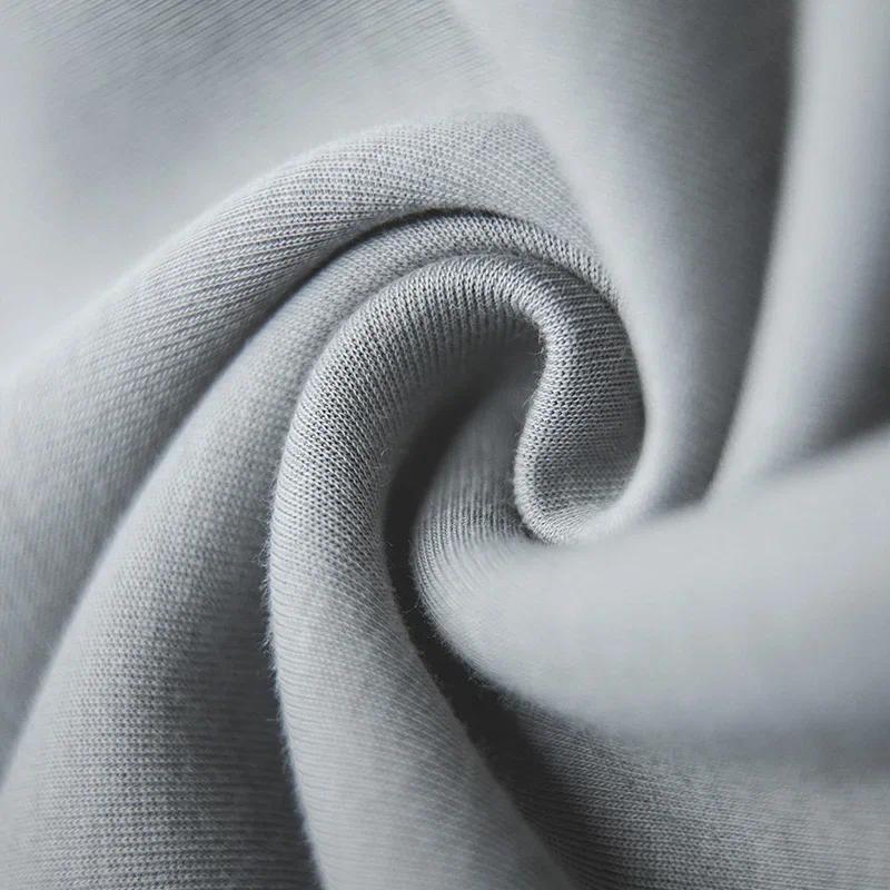 Sudadera de cuello redondo de tela técnica Air-Layer de peso pesado MADEN