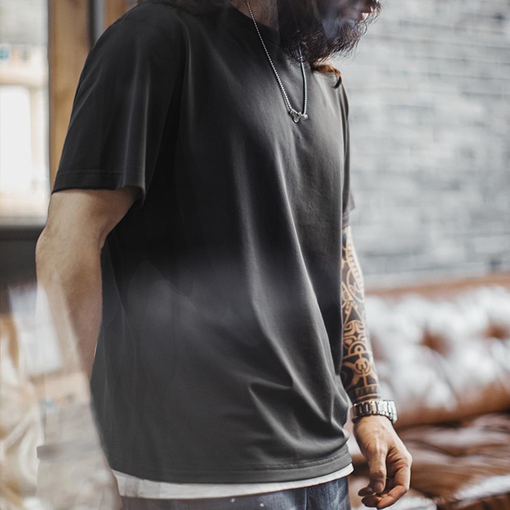 MADEN Ice‑Silk High‑Stretch Cooling T-shirt Men | Quick‑Dry Compression Base‑Layer Moisture‑Wicking Tee Summer 2025 #iceSilkTee