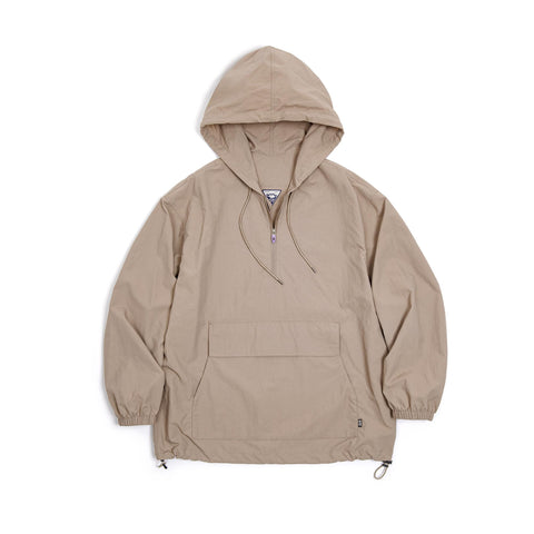 MADEN Half-Zip Nylon Oversized Pullover Jacket