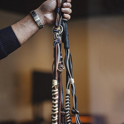 Ceinture tissée multifonctionnelle MADEN – Chaîne de taille et sangle de suspension utilitaires pour hommes et femmes