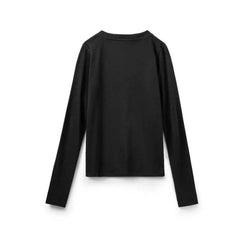MADEN gestricktes Slim Fit Langarmshirt