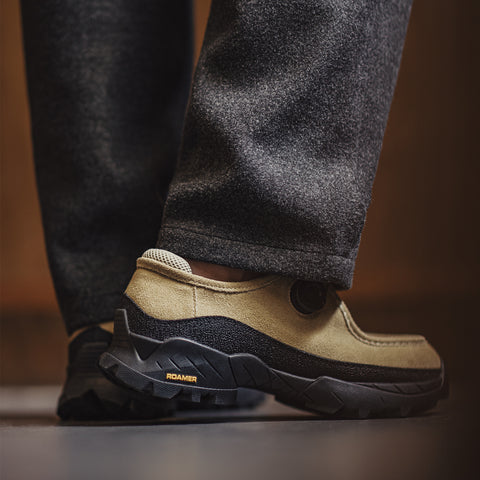 MADEN Sand Ridge Schuhe mit Höhenverstellung aus Leder zum Hineinschlüpfen