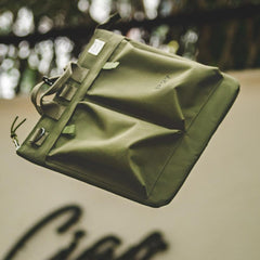 MADEN Retro Canvas Helm Messenger Schultertasche