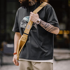 Camiseta estampada "Sombrero-Pez" MADEN - Algodón 100%