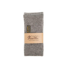 MADEN Vintage Mohair Strickfransen Schal für Herren