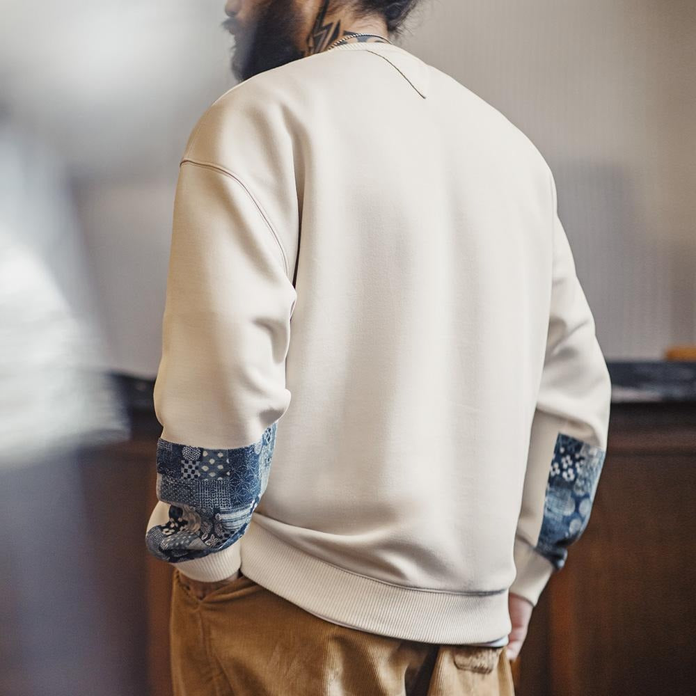 MADEN Boro Patchwork Sweatshirt