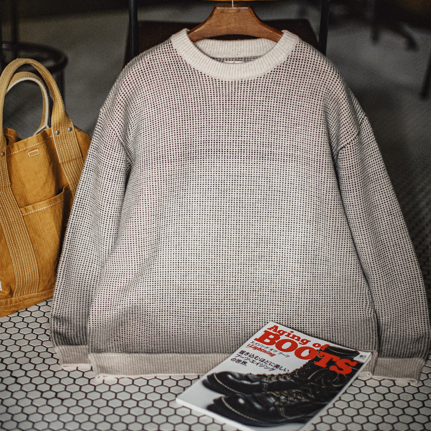 MADEN Knit Crewneck Sweater