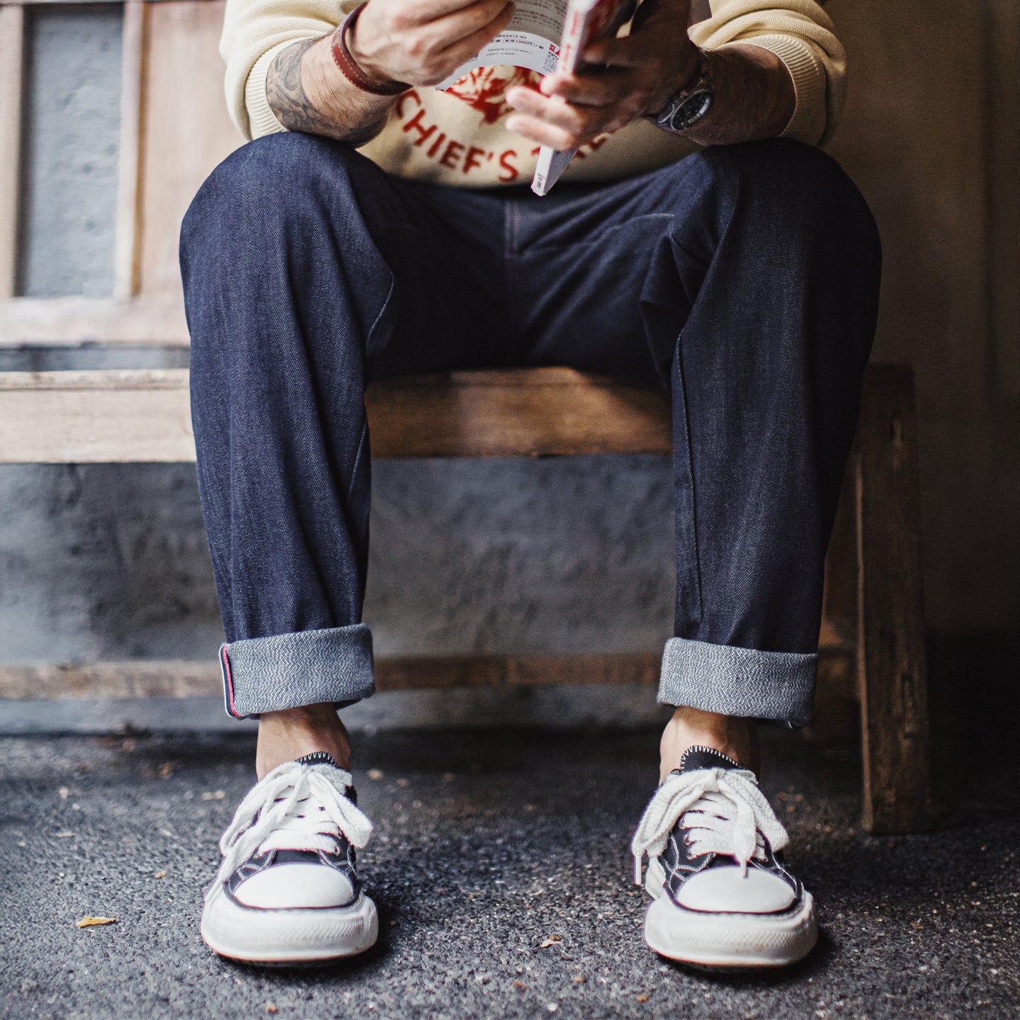 MADEN "Horse Hair" Selvedge Raw Denim Jeans