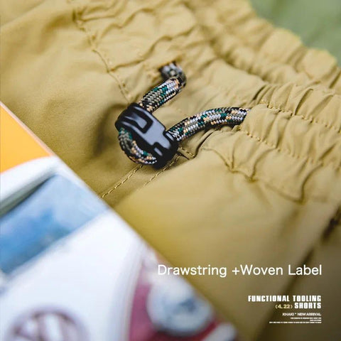 MADEN メンズ カーゴ カジュアル ズボン ポケット付き 戦術用 ショートパンツ ビーチ用 ショートパンツ キャンプ アウトドア用