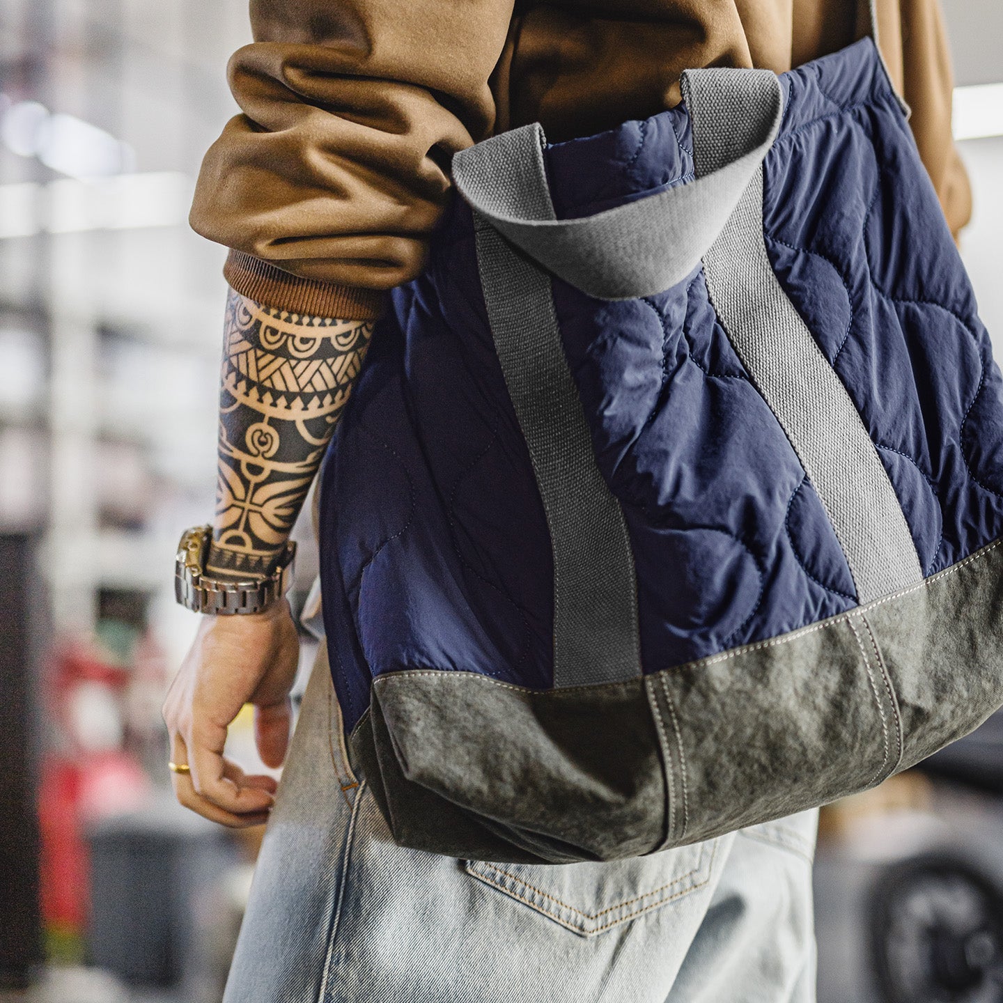 MADEN M65 Tote Bag mit großem Fassungsvermögen
