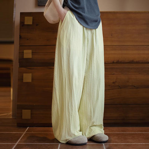 MADEN Draped Cool Sun Protection Phoenix Sweatpants Frühling Sommer Lazy Relaxed Fit Waist Cinching Pants Dopamine Dance Yamamoto Pants Damen 