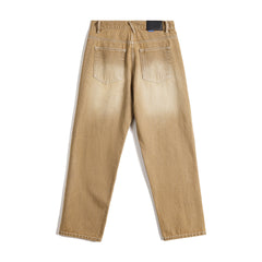 MADEN Gewaschene Coffee Jeans