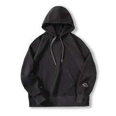 MADEN Damen Raglanärmel Bestickter Rundhals Pullover