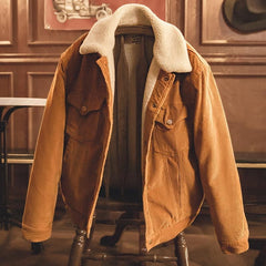 MADEN Corduroy Sherpa Jacke