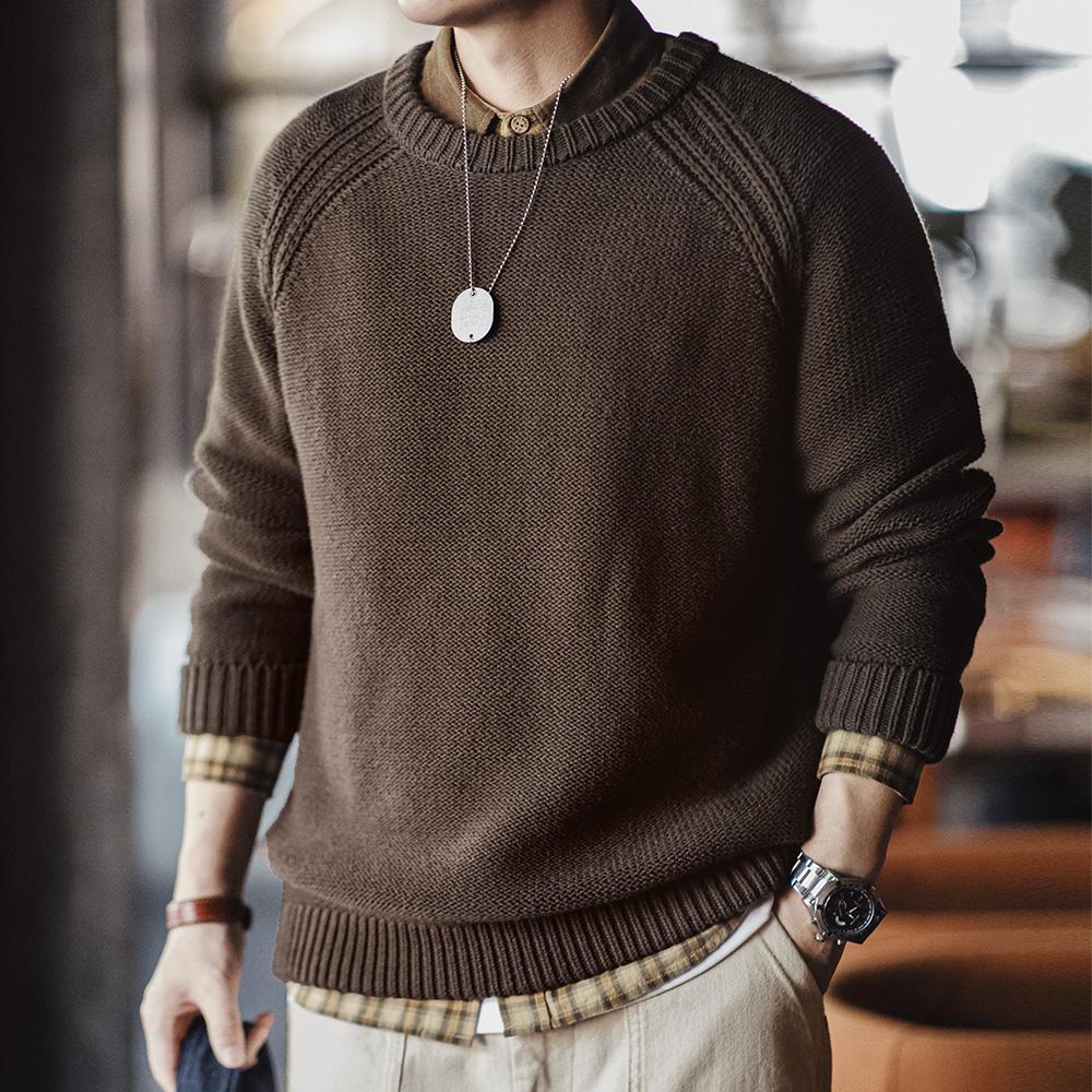 Suéter Texturizado MADEN - Prenda de Punto Acogedora para Hombre