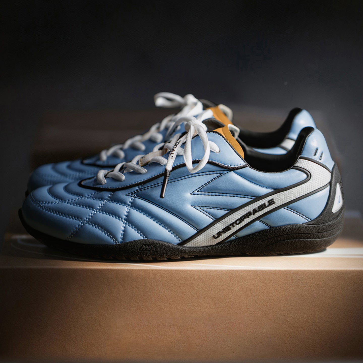 MADEN Retro Deutsche Trainer Fußball-Sneaker