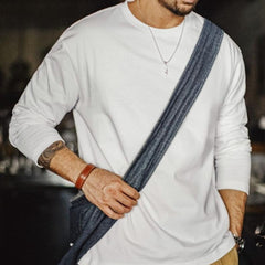 MADEN 305gsm Langarmshirt – 100% Baumwolle